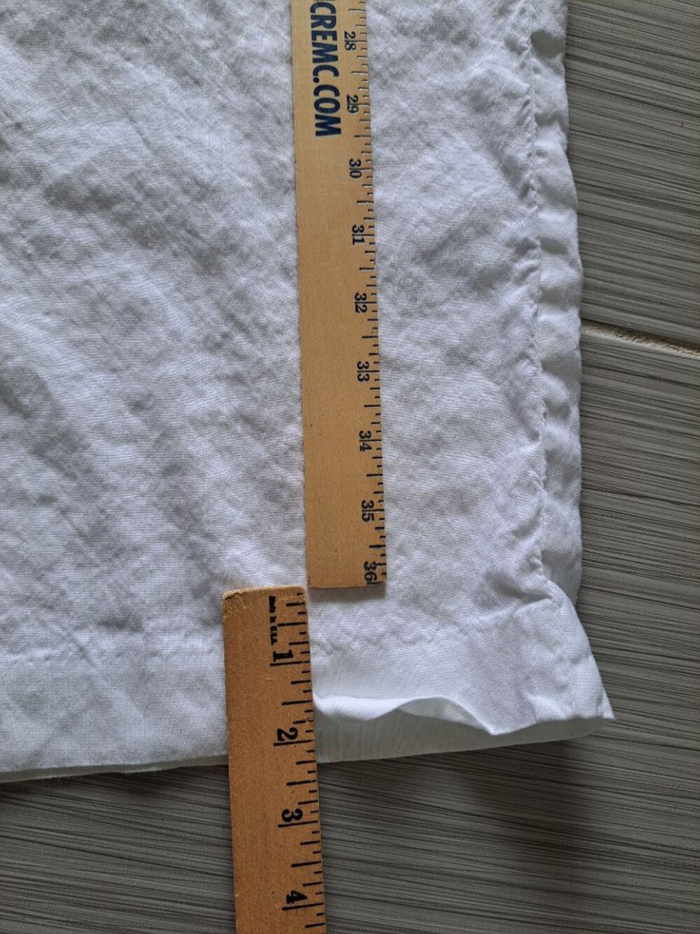 J. Crew White Linen Bld Wide-Leg Pants 10 Women's Flowy Summer Vacation Beach - Picture 6 of 13
